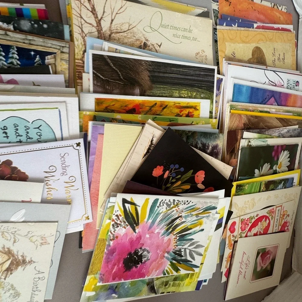 Vintage Assorted Greeting Cards Collection